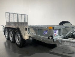 1 Ifor Williams GP126 Klep 3-asser VT340 | Aanhangwagen | Machinetransporter