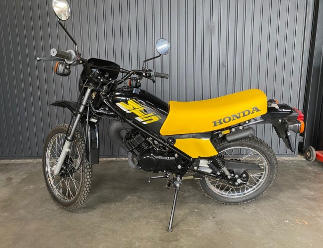 1988 Honda MT50 Zwart Geel VT498 | Transport | Bromfiets / Motor