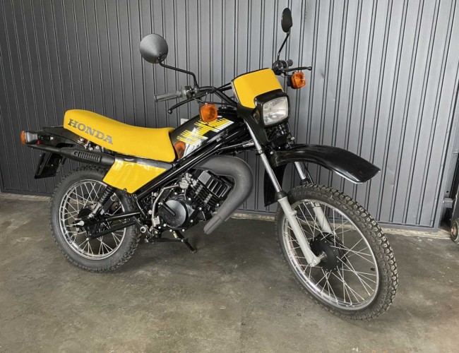 1988 Honda MT50 Zwart Geel VT498 | Transport | Bromfiets / Motor