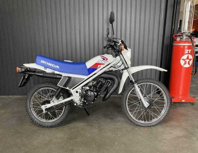 1987 Honda MT50 Wit Blauw VT499 | Transport | Bromfiets / Motor