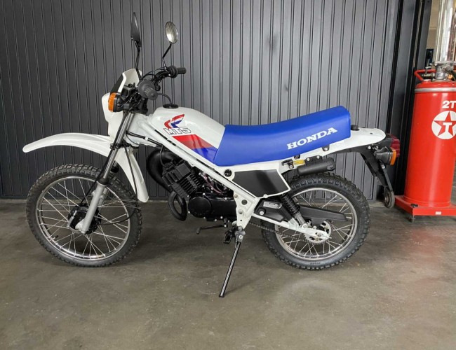 1987 Honda MT50 Wit Blauw VT499 | Transport | Bromfiets / Motor