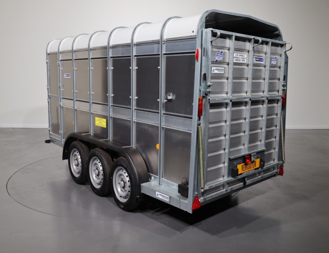 1 Ifor Williams TA510 16x6 (497x178x182cm) Veetrailer 3-asser ADV1146 | Aanhangwagen | Veetrailer