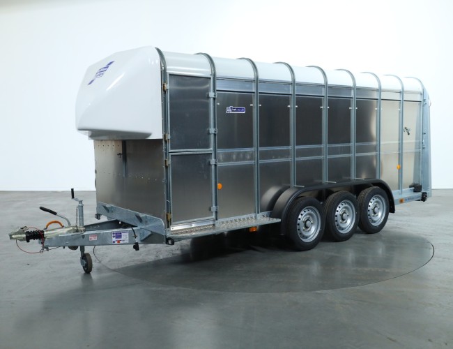 1 Ifor Williams TA510 16x6 (497x178x182cm) Veetrailer 3-asser VT638 | Aanhangwagen | Veetrailer