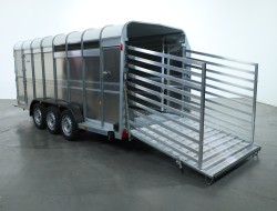 1 Ifor Williams TA510 16x6 (497x178x182cm) Veetrailer 3-asser VT638 | Aanhangwagen | Veetrailer