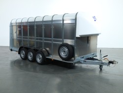 1 Ifor Williams TA510 16x6 (497x178x182cm) Veetrailer 3-asser VT638 | Aanhangwagen | Veetrailer